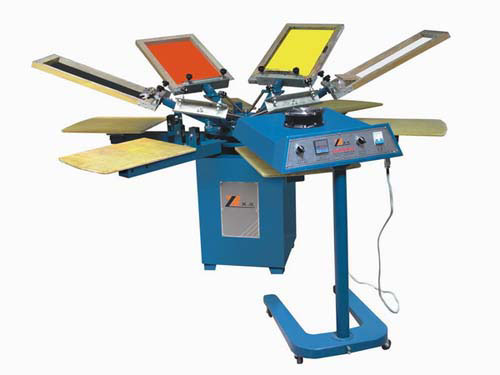 Rotation manuelle série SPM machine d＇impression multicolore