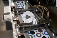 SPR multicolore ruban Roll Machine d＇impression automatique d＇écran