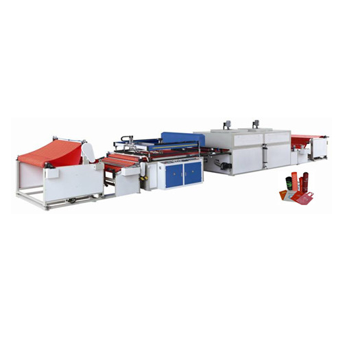 Automatic Roll to roll screen printing machine nonwoven