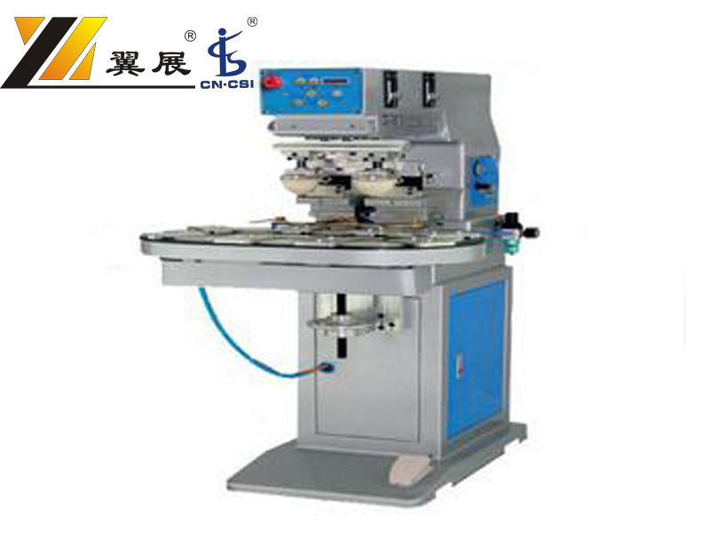 SPY-2 2 colors Pneumatic pad printer with shuttle