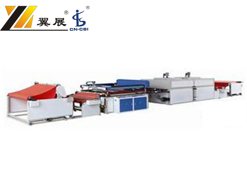 Automatic Roll to roll screen printing machine nonwoven